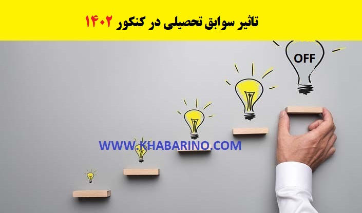تاثیر سوابق تحصیلی در کنکور
